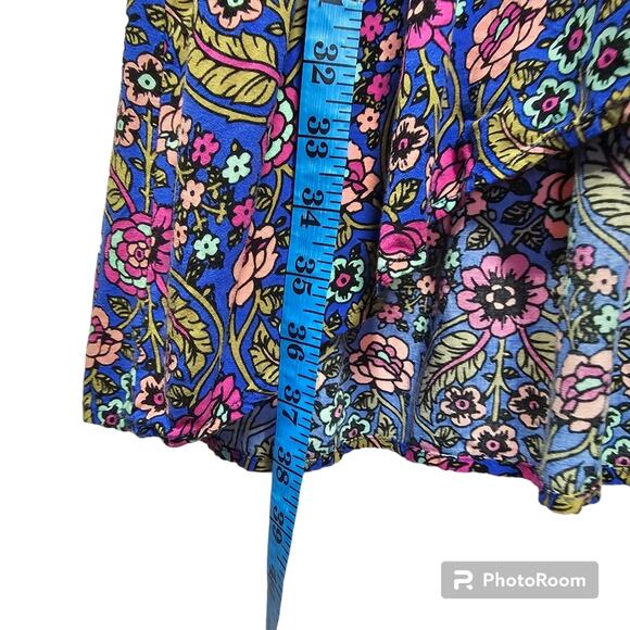 MATILDA JANE Thoughts and Dreams High-Low Purple Floral Dress Crochet Tr… - Picture 11 of 11